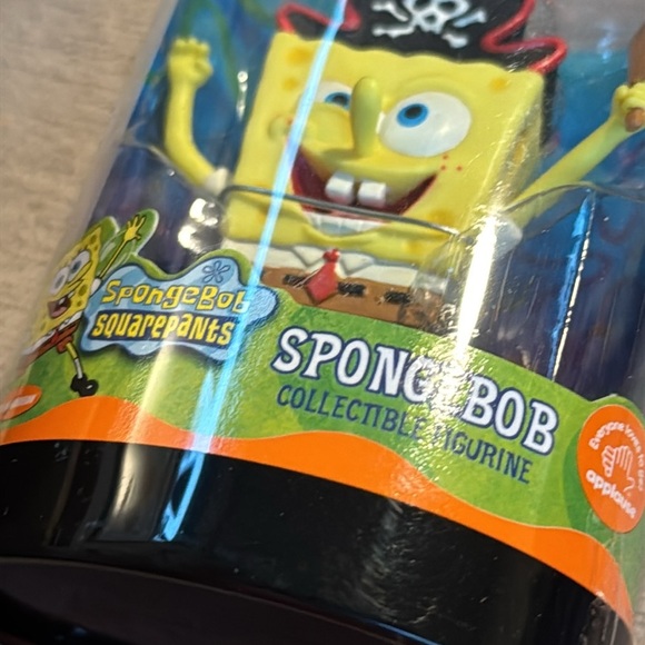 Spongebob Squarepants Pirate Figure Viacom Applause 2003 - Picture 2 of 5